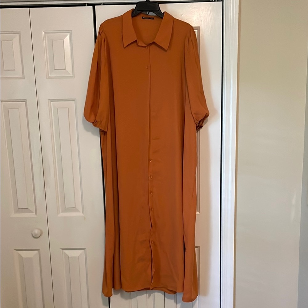 Orange Maxi Dress